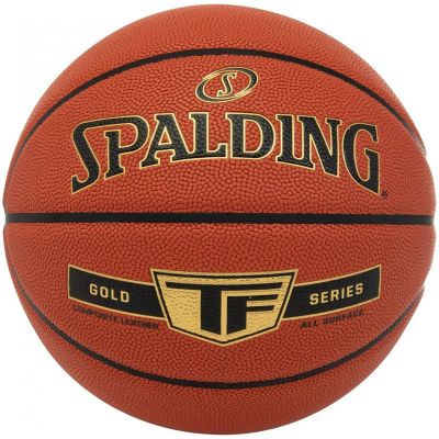 Лот: 22364879. Фото: 1. Мяч баскетбольный Spalding Gold... Мячи, ракетки, шайбы, клюшки