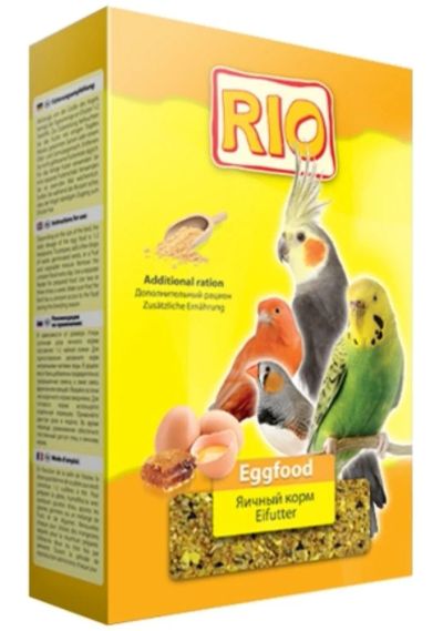 Лот: 6458847. Фото: 1. Корм RIO Eggfoods для всех видов... Корма