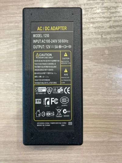 Лот: 18610548. Фото: 1. Блок питания без шнура 12V 5A... Корпуса, блоки питания