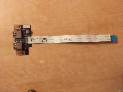Лот: 14838578. Фото: 1. USB плата Acer Aspire E1-570g. Платы расширения, контроллеры, доп. порты