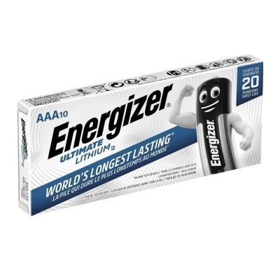 Лот: 21515143. Фото: 1. Батарейка AAA Energizer Ultimate... Батарейки, аккумуляторы, элементы питания