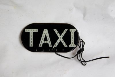 Лот: 16099749. Фото: 1. Знак такси taxi светодиодный. Детали тюнинга