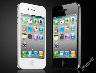 Лот: 2884152. Фото: 1. Apple iPhone 4 16Gb Черный РСТ... Смартфоны