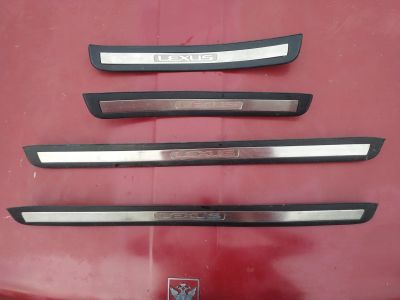 Лот: 19158363. Фото: 1. Накладки порогов Lexus GS 300... Другое (оснащение, оборудование, аксессуары)
