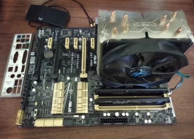 Лот: 23324307. Фото: 1. Материнская плата Asus Z87-PRO... Материнские платы