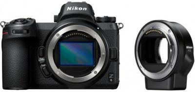Лот: 19017797. Фото: 1. Nikon Z 6 Body + переходник FTZ. Цифровые беззеркальные со сменной оптикой
