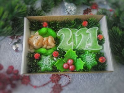 Лот: 16943996. Фото: 1. Подарочный набор. Мыло ручной... Мыло ручной работы