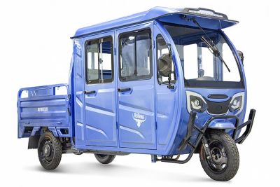 Лот: 24379473. Фото: 1. Грузовой электротрицикл RuTrike... Велосипеды