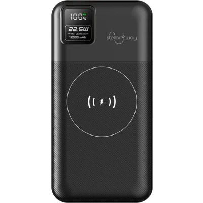 Лот: 22222038. Фото: 1. Аккумулятор Stellarway 10000mAh... Внешние, портативные аккумуляторы для смартфонов (Power bank)
