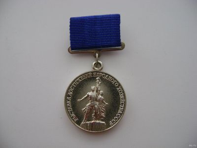 Лот: 17556490. Фото: 1. Большая медаль ВДНХ СССР. Памятные медали