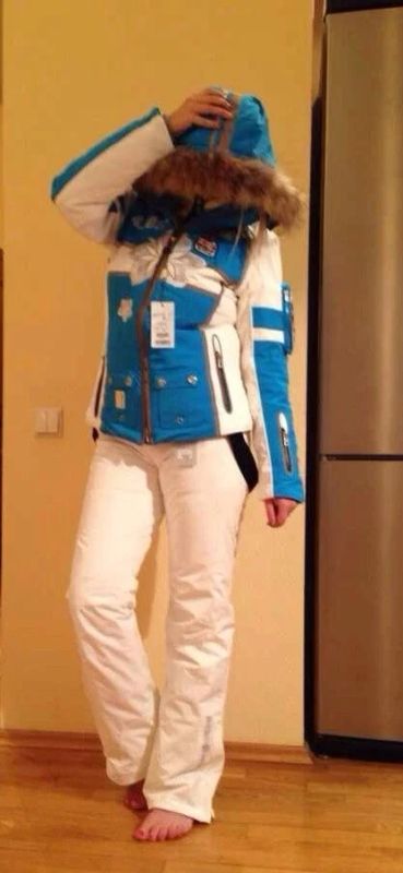 Лот: 3389288. Фото: 1. Горнолыжный костюм Bogner (синий... Зимняя спортивная одежда