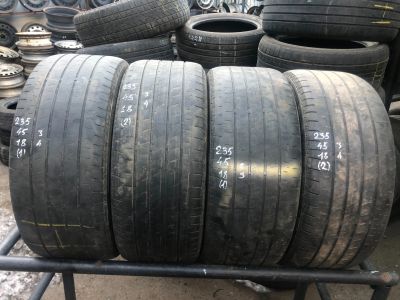 Лот: 24779036. Фото: 1. (4шт). 235-45-18 Bridgestone Turanza... Шины