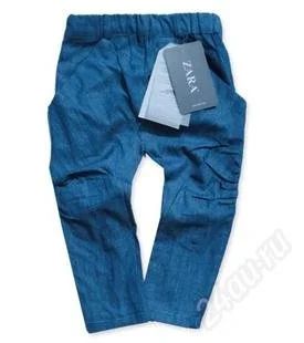 Лот: 1869998. Фото: 1. Стильные брючки джинсики Zara... Брюки, шорты, джинсы