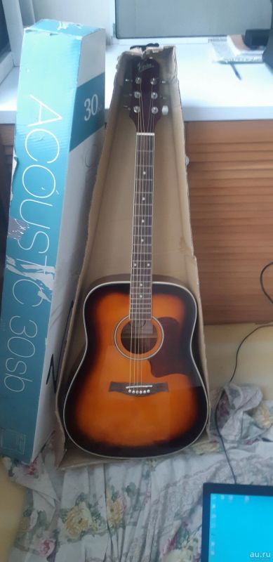 Лот: 18267383. Фото: 1. Гитара Акустическая Vision Acoustic... Гитары