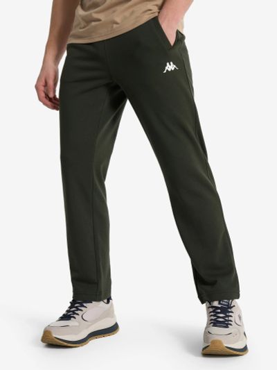 Лот: 25255124. Фото: 1. Брюки мужские Kappa, Зеленый. Спортивные брюки, штаны