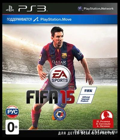 Лот: 6864657. Фото: 1. FIFA 15 PS3. Игры для консолей