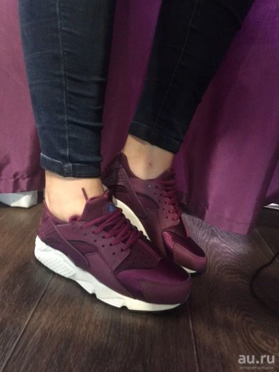 Лот: 8029925. Фото: 1. Nike Air Huarache Purple. Кеды, кроссовки, слипоны