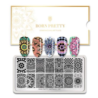 Лот: 19674305. Фото: 1. пластины для стемпинга Born Pretty... Украшения, дизайн ногтей