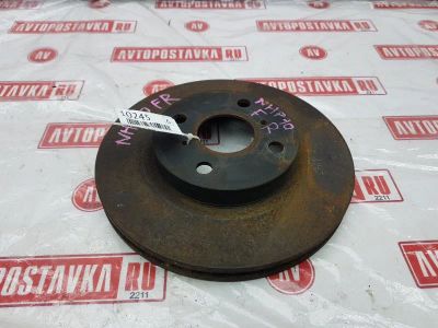 Лот: 20901916. Фото: 1. Диск тормозной Toyota Aqua NHP10... Тормозная система
