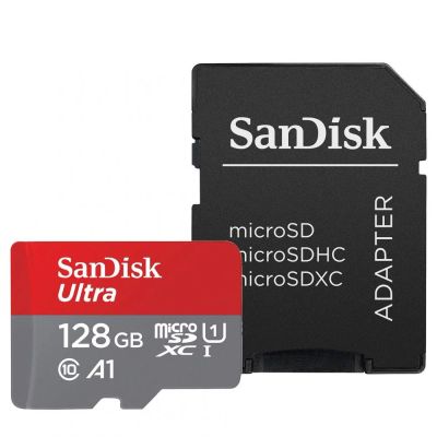 Лот: 16600975. Фото: 1. MicroSD Sandisk 128 gb 98 MB/s... Карты памяти