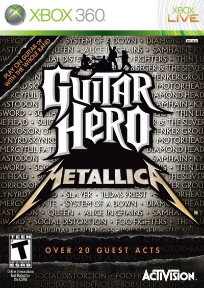 Лот: 8210020. Фото: 1. Guitar Hero для XBOX 360: две... Игры для консолей