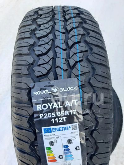 Лот: 21643563. Фото: 1. Летняя резина 265/65 R-17 "Royal... Шины