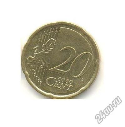 Лот: 8638252. Фото: 1. 20 евро центов германия. Европа