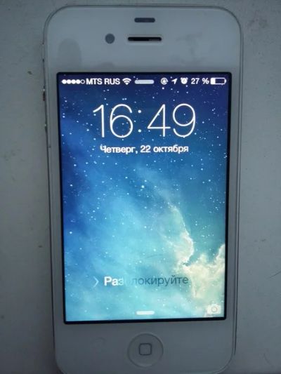 Лот: 6312742. Фото: 1. Iphone 4 на 32gb. Смартфоны