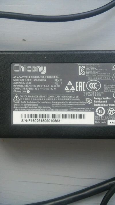 Лот: 11428060. Фото: 1. Блок питания ноутбука Asus A10-090P3A... Корпуса, блоки питания
