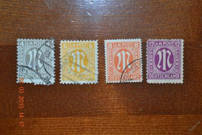 Лот: 5517121. Фото: 1. Оккупация Германии 1945г. Марки