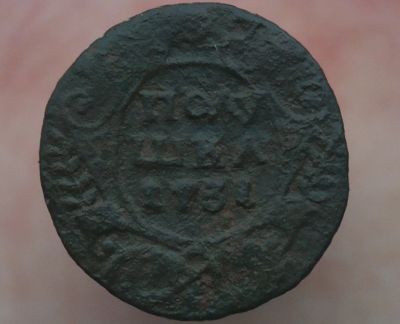 Лот: 7289487. Фото: 1. Полушка 1731 год. Остальные страны