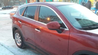 Лот: 3587238. Фото: 1. Mazda СХ5 Накладки на ручки хром. Детали тюнинга
