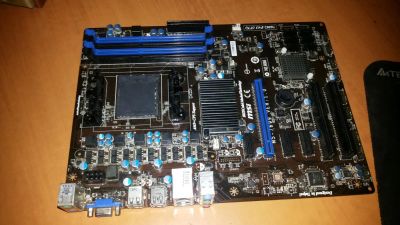 Лот: 7111472. Фото: 1. Материнская плата MSI 760G-P43... Материнские платы