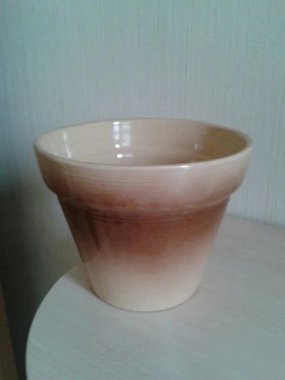 Лот: 7513848. Фото: 1. Горшок для цветов. Кашпо, горшки, вазоны для цветов