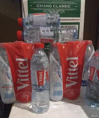 Лот: 17314524. Фото: 1. миниральная вода Vitel Франция... Напитки