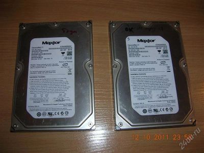 Лот: 1258489. Фото: 1. Неисправные HDD Maxtor 320Gb SATA... Жёсткие диски (HDD)