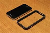 Лот: 3696549. Фото: 1. Бампер iPhone 4 4s 5 черный. Чехлы, бамперы