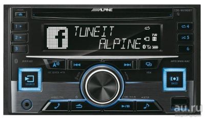 Лот: 13149949. Фото: 1. Alpine CDE-W296BT CD/mp3-ресивер. Автомагнитолы