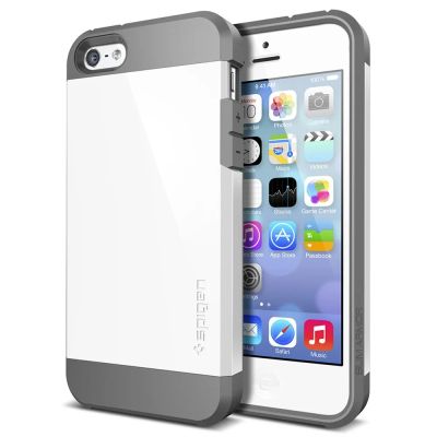 Лот: 4509179. Фото: 1. Противоударный чехол Spigen Slim... Чехлы, бамперы