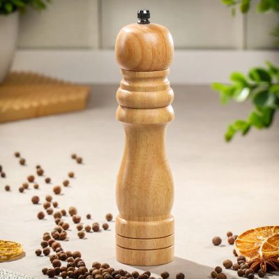 Лот: 24116043. Фото: 1. Мельница для специй дерево, 21... Предметы сервировки