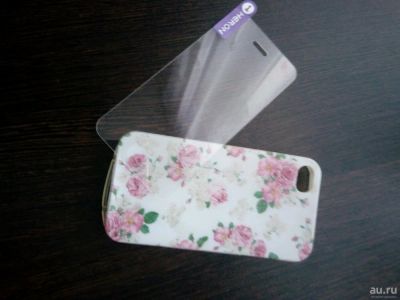 Лот: 10670808. Фото: 1. Чехол для Iphone 4/4s.Стекло для... Чехлы, бамперы
