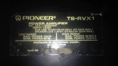 Лот: 15024420. Фото: 1. Усилитель Pioneer. Усилители