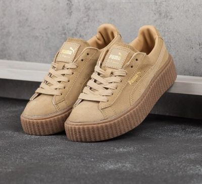 Лот: 11450732. Фото: 1. Puma suede creeper rihanna №444002. Кеды, кроссовки, слипоны
