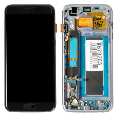 Лот: 19559338. Фото: 1. Дисплей с рамкой Samsung Galaxy... Дисплеи, дисплейные модули, тачскрины