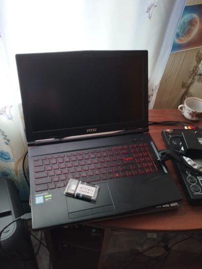 Лот: 21513828. Фото: 1. Ноутбук MSI gl 63 katana под восстановление... Ноутбуки