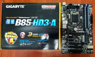 Лот: 15616710. Фото: 1. Материнская плата Gigabyte GA-B85-HD3-A... Материнские платы