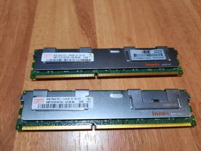 Лот: 17948125. Фото: 1. Серверная DDR3 8Gb 1333Mhz PC3-10600R... Оперативная память