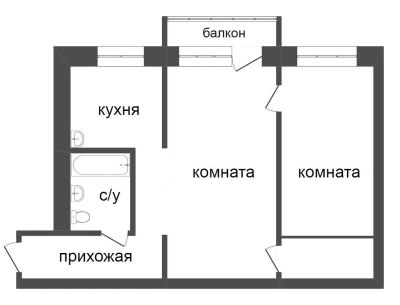 Лот: 15000689. Фото: 1. Продам 2-комн. кв. 43 кв.м. Красноярск... Квартиры, студии