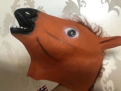 Лот: 17118937. Фото: 1. Маска лошадь конь. Карнавальные маски, шляпы, аксессуары