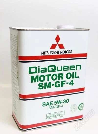 Лот: 2111719. Фото: 1. MITSUBISHI DIAQUEEN SM 5W30 (4л... Масла, жидкости